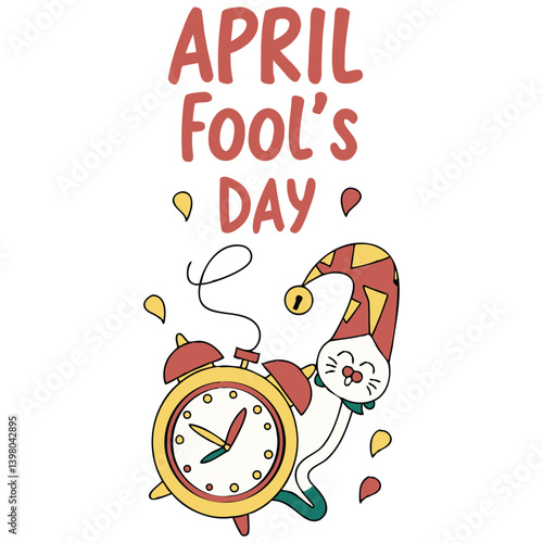 Funny April Fool's Day Poster Design