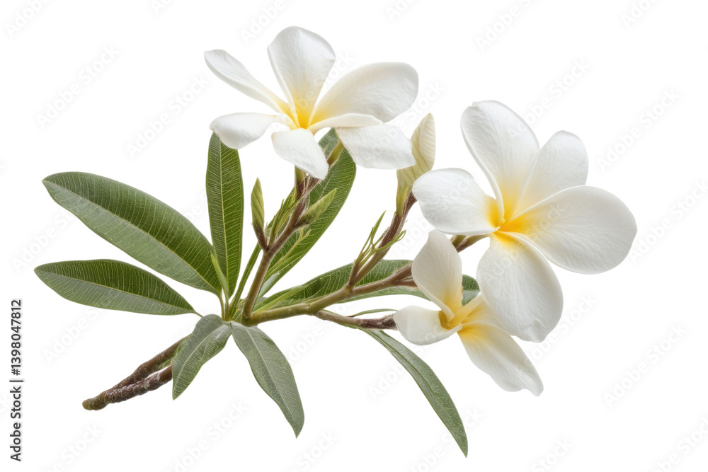 white Frangipani flower isolated on white background PNG white Frangipani flower isolated on white background PNG