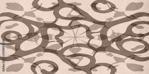 Abstract background in vintage style. Stylized old with grain. For use in graphics, for printing on wall decorations.