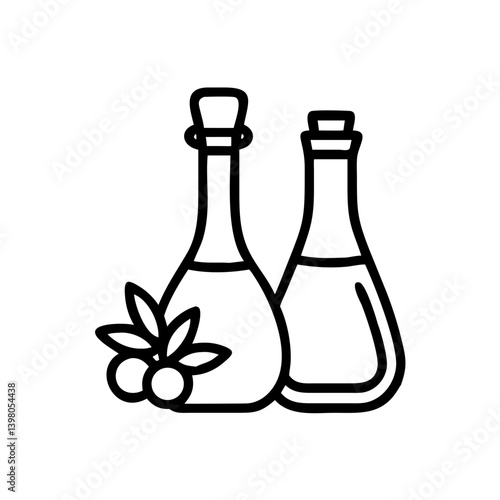 vinegar and oil