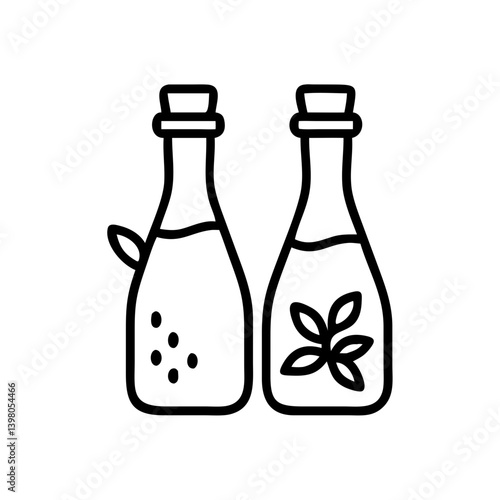 vinegar and oil