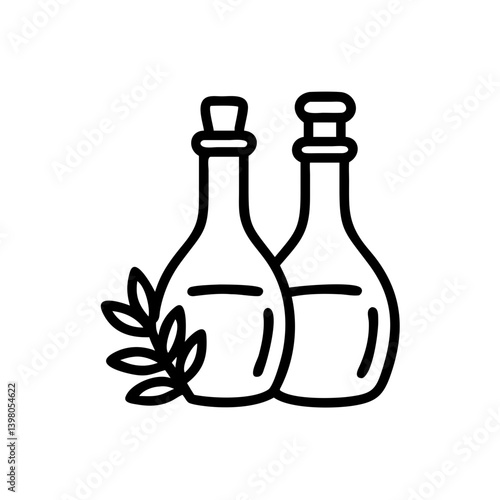 vinegar and oil