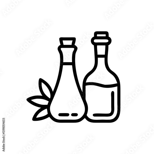 vinegar and oil