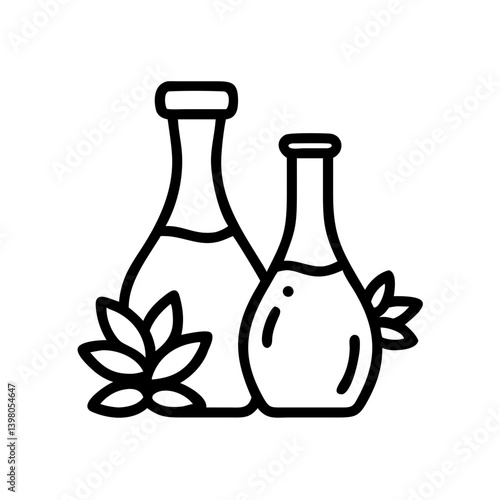 vinegar and oil