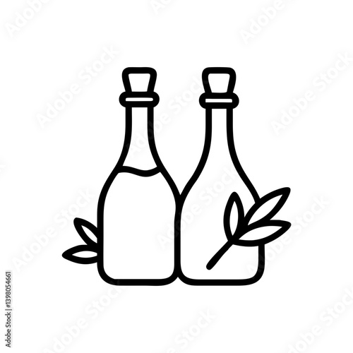 vinegar and oil