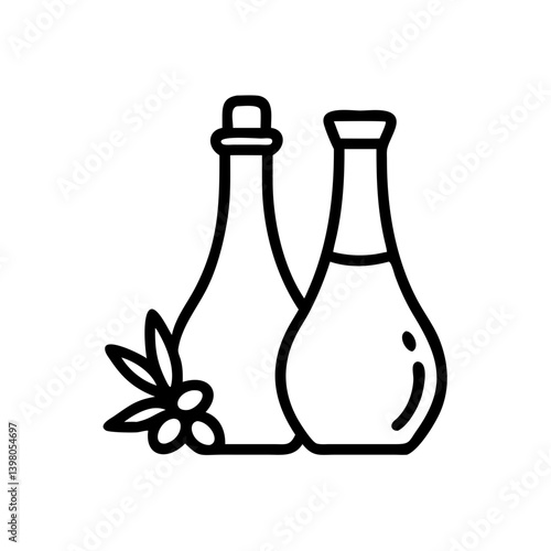 vinegar and oil