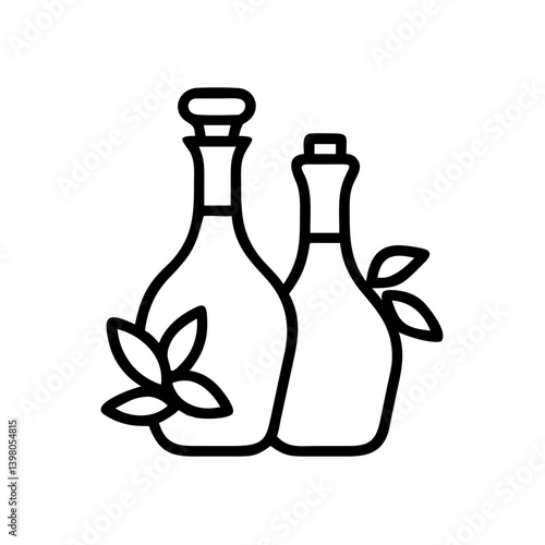 vinegar and oil