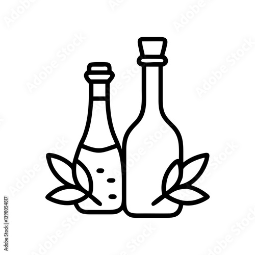 vinegar and oil