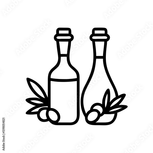 vinegar and oil