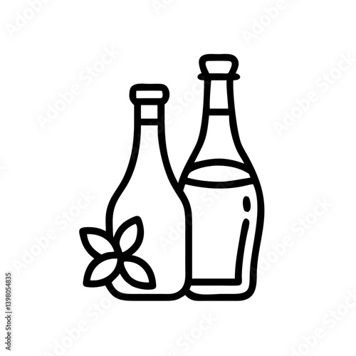 vinegar and oil