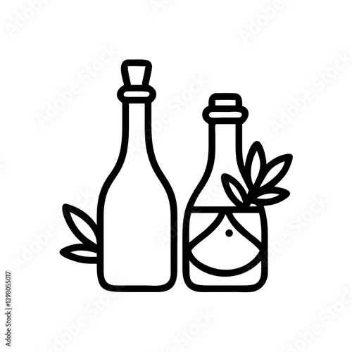 vinegar and oil