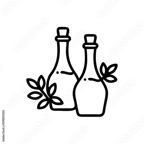 vinegar and oil