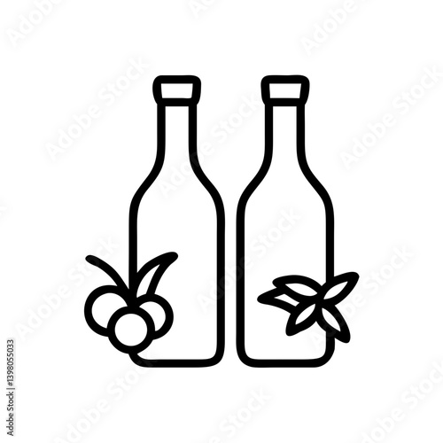 vinegar and oil