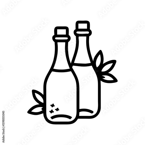 vinegar and oil