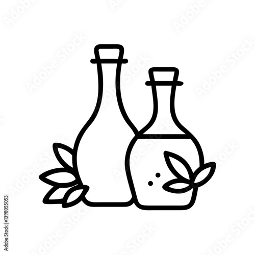 vinegar and oil