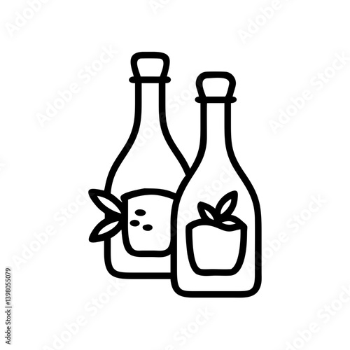 vinegar and oil