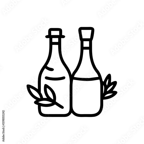 vinegar and oil