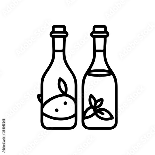 vinegar and oil