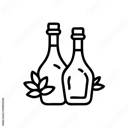 vinegar and oil