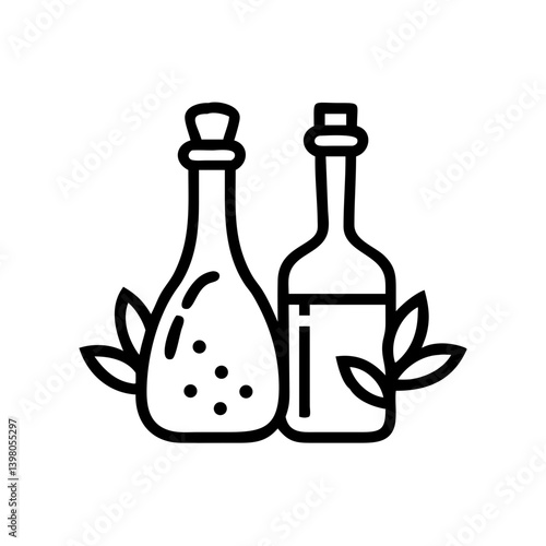 vinegar and oil