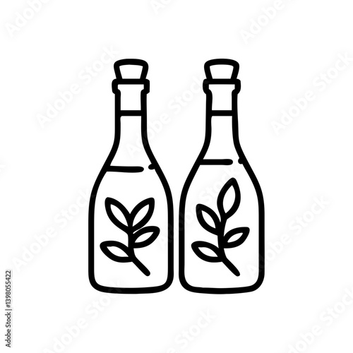 vinegar and oil
