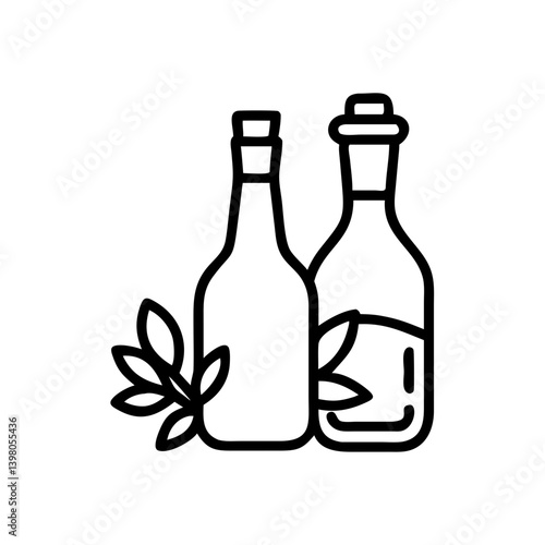 vinegar and oil