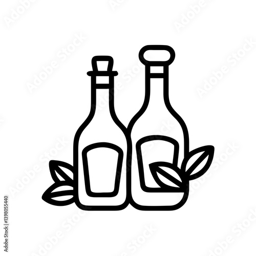 vinegar and oil