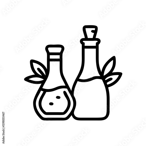 vinegar and oil