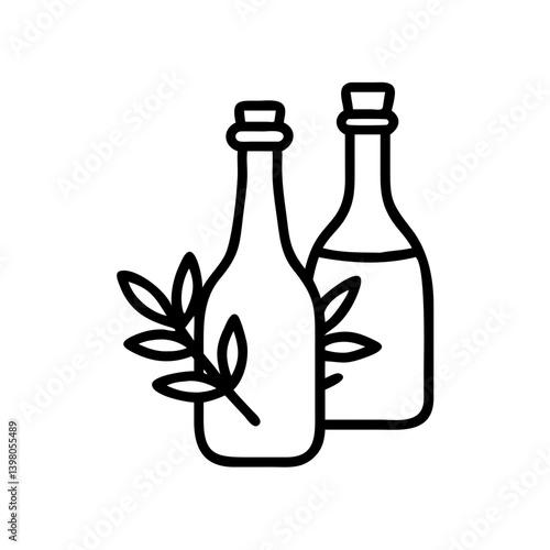 vinegar and oil