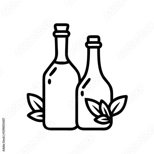 vinegar and oil