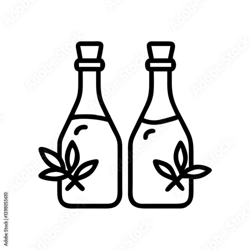 vinegar and oil
