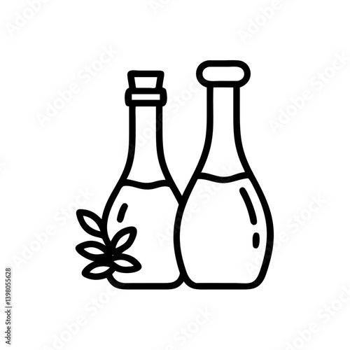 vinegar and oil