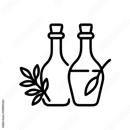vinegar and oil