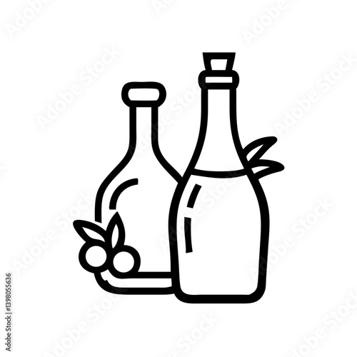 vinegar and oil