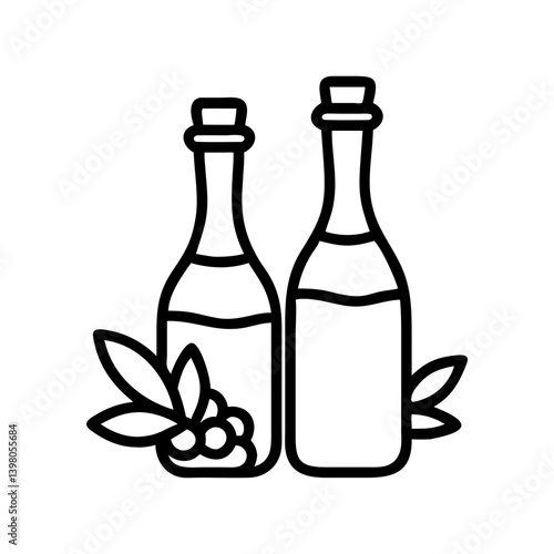 vinegar and oil