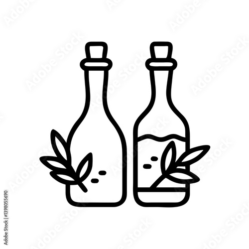 vinegar and oil