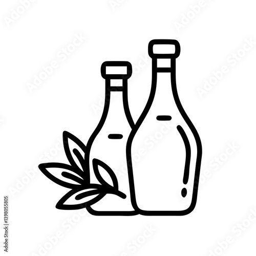 vinegar and oil