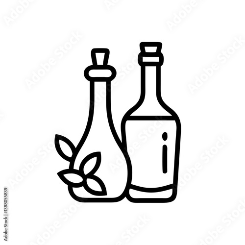 vinegar and oil