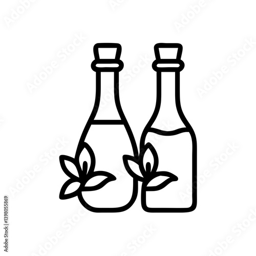 vinegar and oil