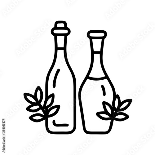 vinegar and oil