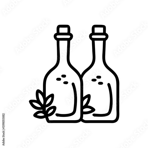 vinegar and oil