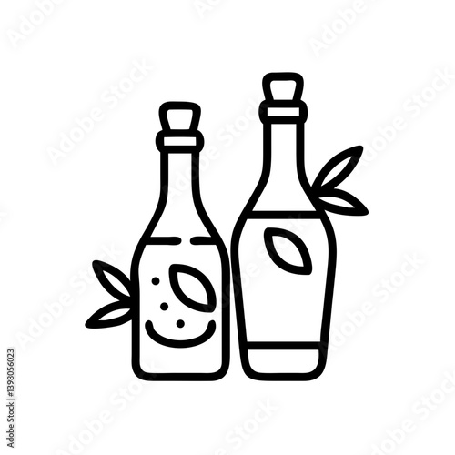 vinegar and oil