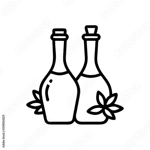 vinegar and oil