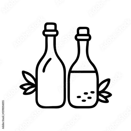 vinegar and oil
