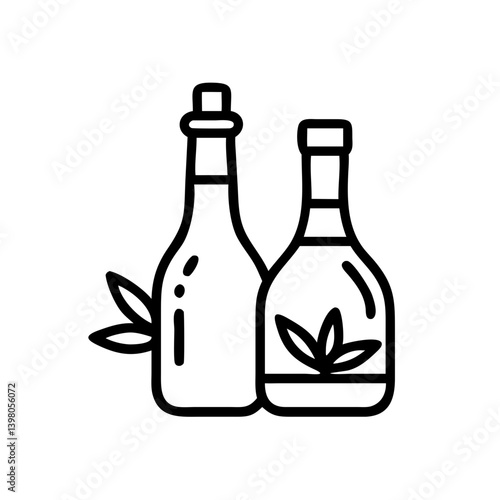 vinegar and oil