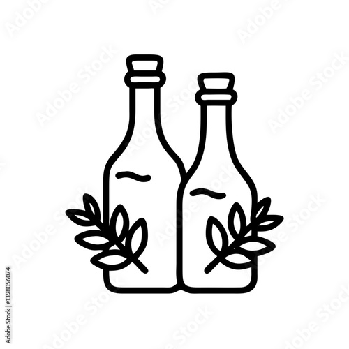 vinegar and oil