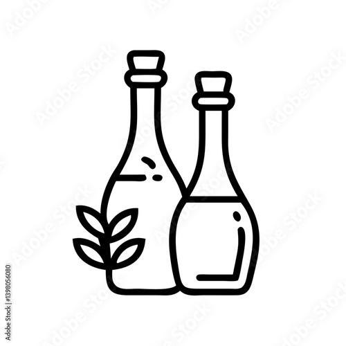vinegar and oil