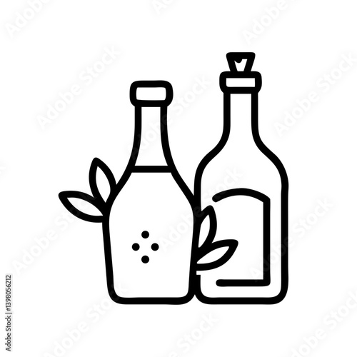 vinegar and oil