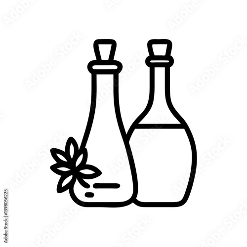 vinegar and oil