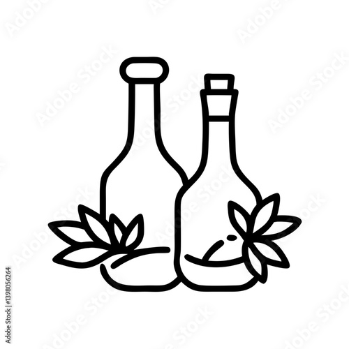 vinegar and oil
